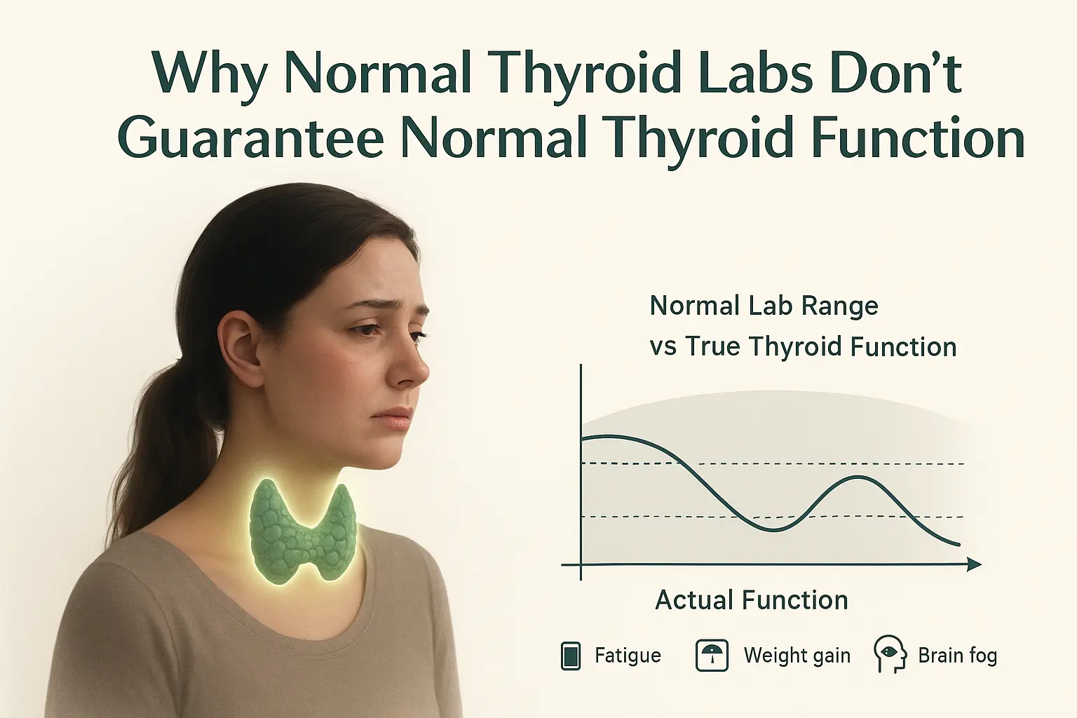 Thyroid Function: 5 Reasons Normal Labs Don’t Guarantee True Health 1 Thyroid Function: 5 Reasons Normal Labs Don’t Guarantee True Health