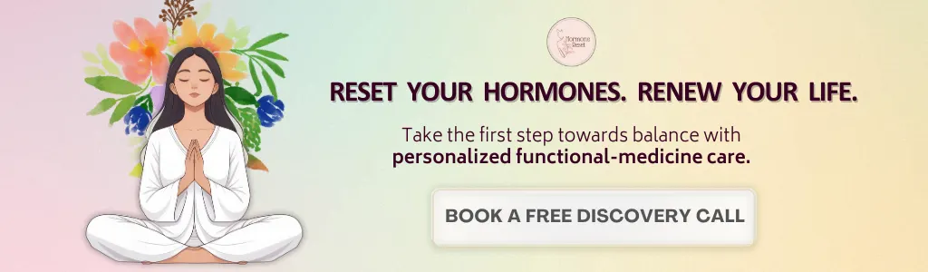The Link Between Stress, Cortisol, and Hormonal Chaos 3 Call to Action button