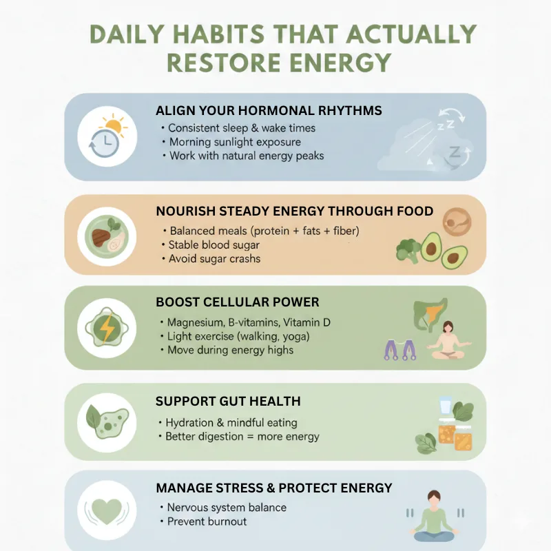 Why Am I Always Tired? A Functional Medicine Approach to Fatigue 3 Daily Habits That Actually Restore Energy